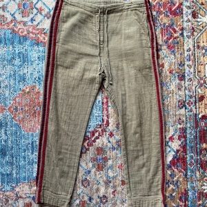 XiRENA Drawstring Pants with velvet detail